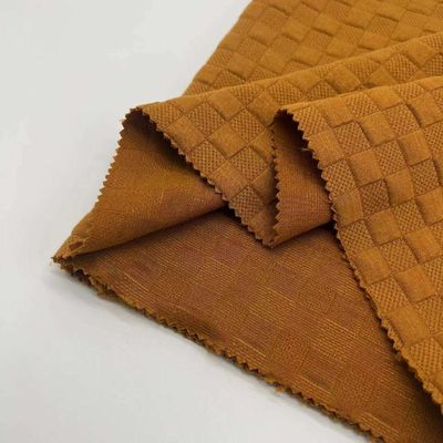 Ready Stock Cable Jacquard Knit Fabric Material 98%P 2%Sp 160cm 360gsm C13-094