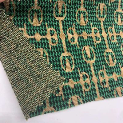Home Textile Knitting Jacquard Fabric 46%Polyester 51%Rayon 3%Sp 160CM 280GSM F01-DS62737